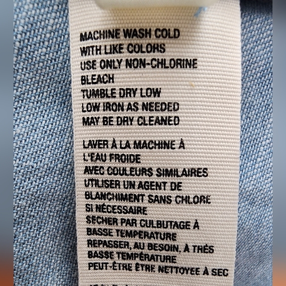 Free People Imogene Blue Denim Mini Dress Size XS - Picture 7 of 9